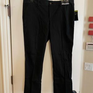 NWT-a.n.a. Chino slacks-black-size 20